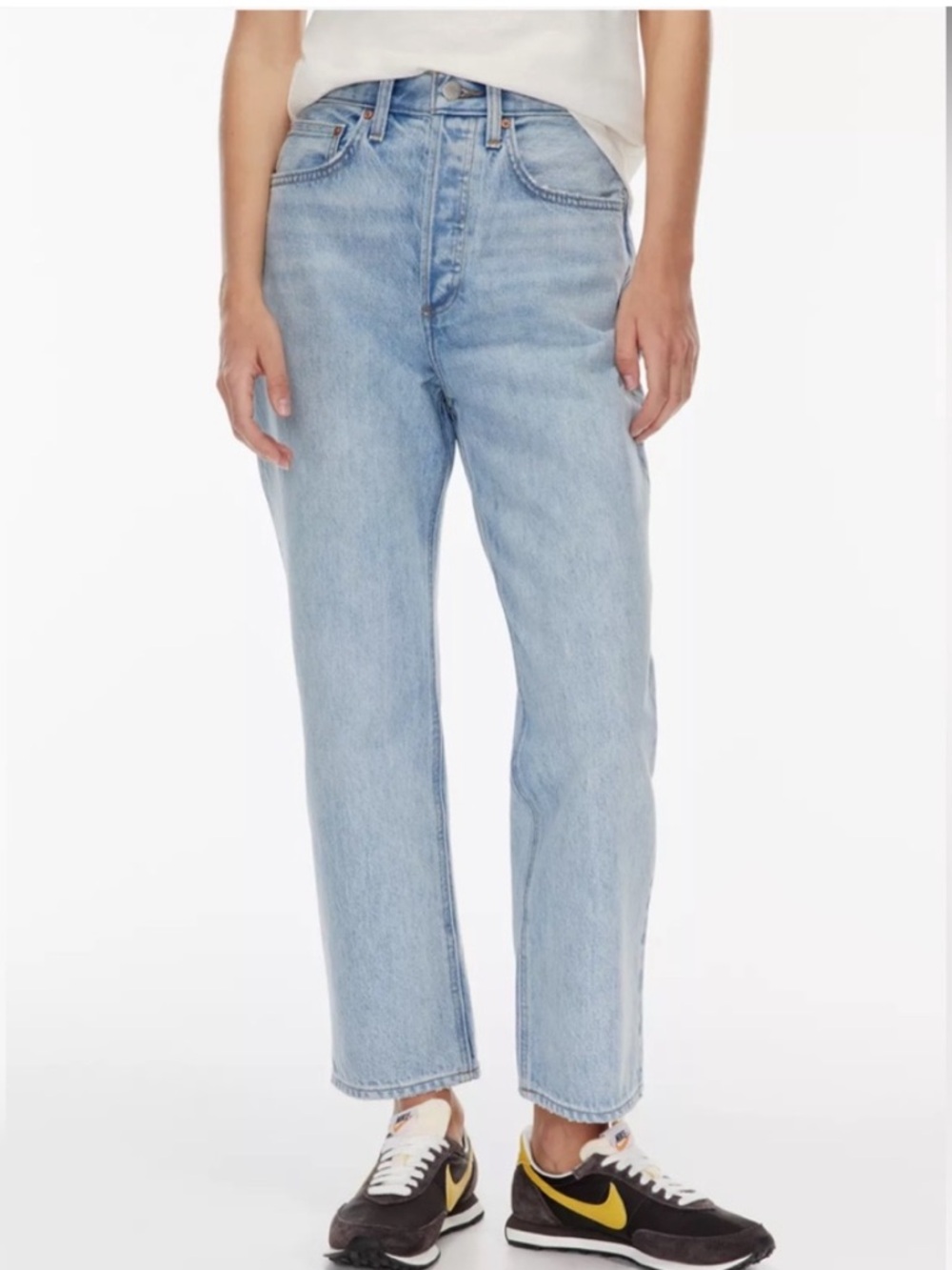 Aritzia Denim Forum Joni High Rose Loose 29L | Size 28